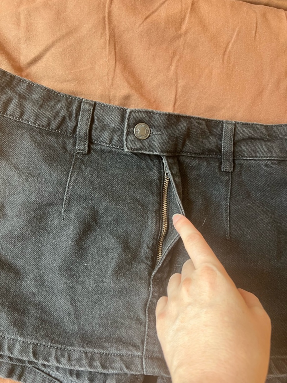 We The Free Galivanting Skort in Black Free People Size 28 Mini Skirt - Picture 6 of 16